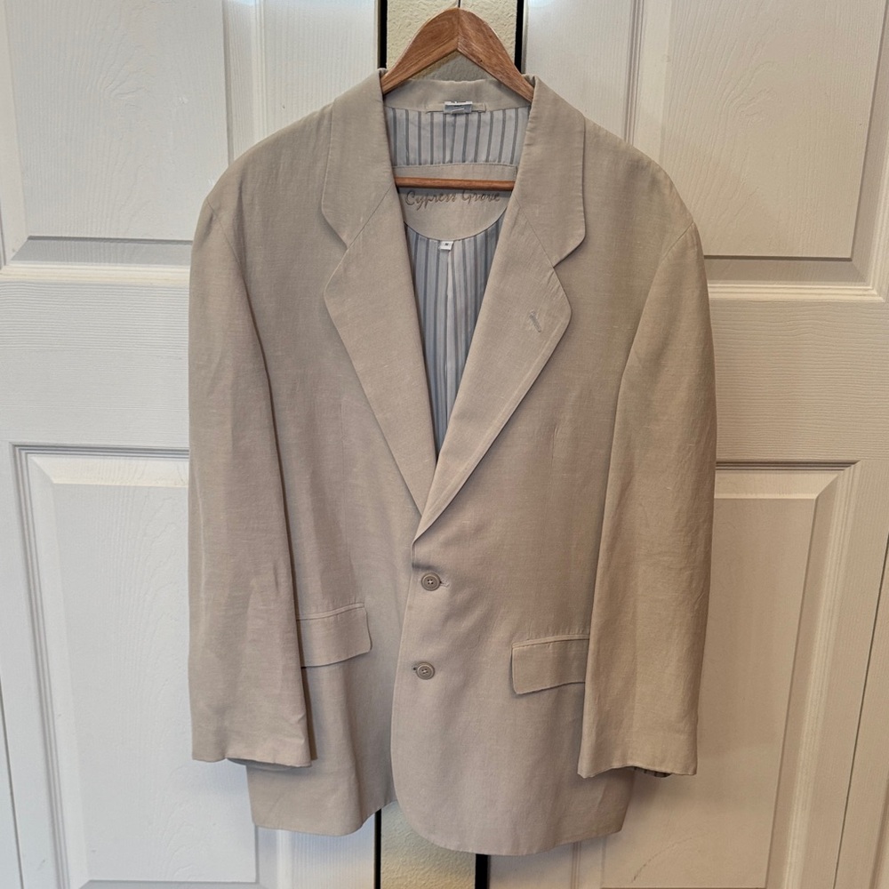 Classic Tan Men's Blazer